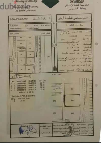 FOR SALE | Two Residential Plots in Al Buraimi - Direct From Owner