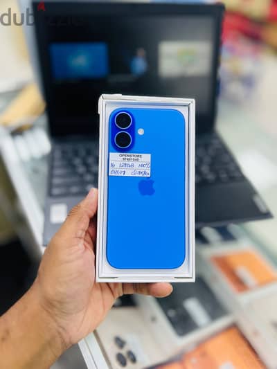 Apple - iPhone 16 -128 GB - Fantastic device- warranty 8/27 ايفون