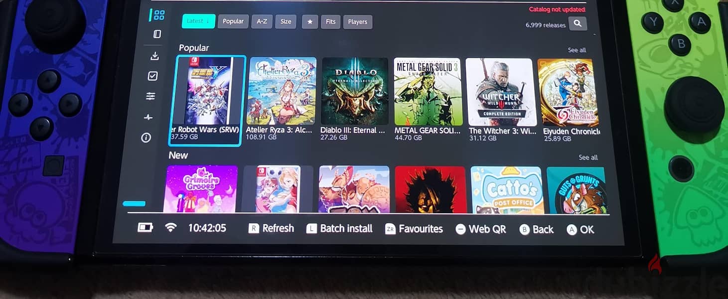 Nintendo switch modded 3