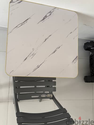 Table and chair
