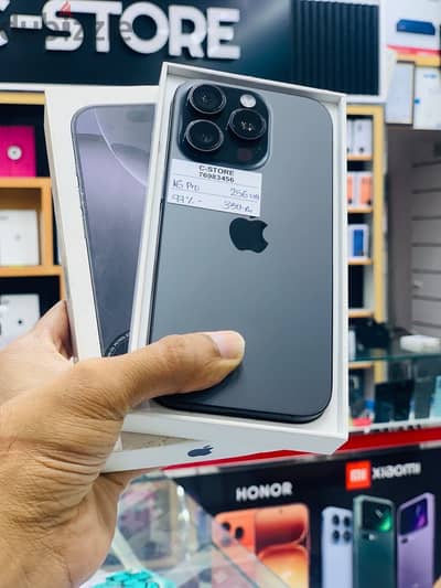 Apple - iPhone 16 Pro -256 GB - Awesome piece with box ايفون