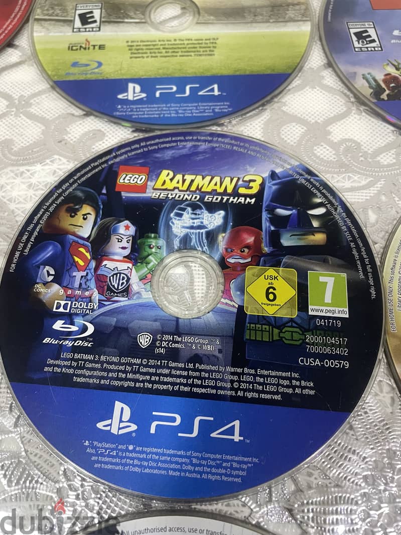 Ps4 22 cds for 35RIALL!!! 1