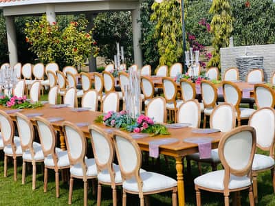 Chair and tabal for rent
