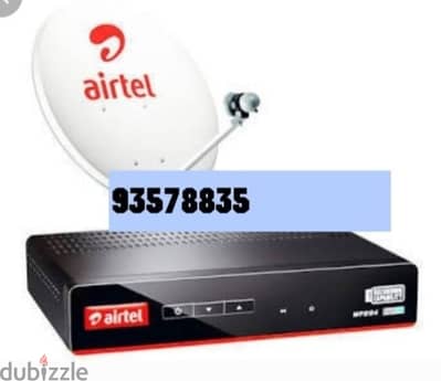 satellite dish antenna technician selling nilsat arbsat Airtel