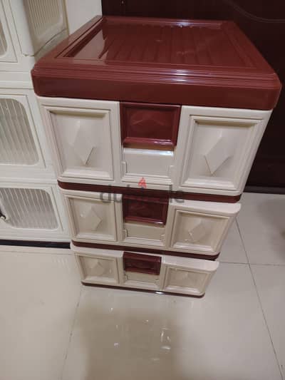 pastic cupboard. . wide shefes