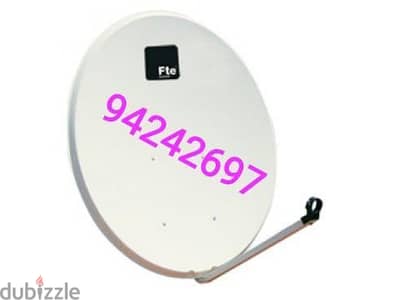 satellite dish antenna technician selling nilsat arbsat Airtel