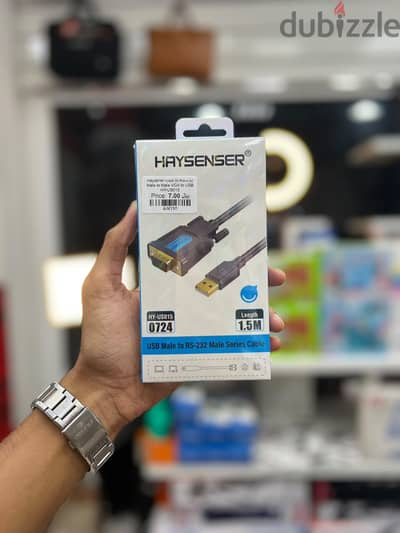 Brand New Haysenser USB to RS-232 Cable in Oman | Legacy connectivity