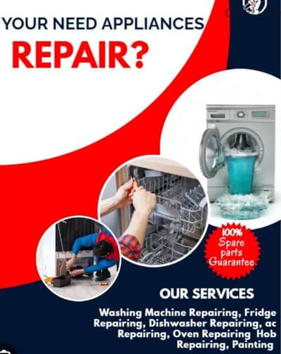 FRIDGE AC AUTOMATIC WASHING MACHINE AND REFRIGERATOR REPAIR