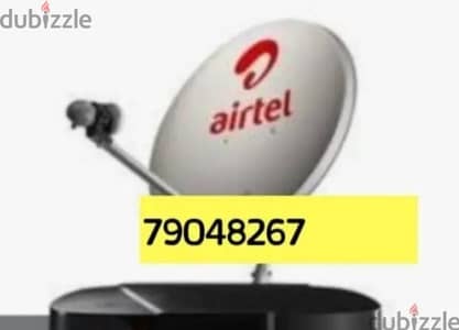 dish technician Airtel nilsat arabsat dish tv install