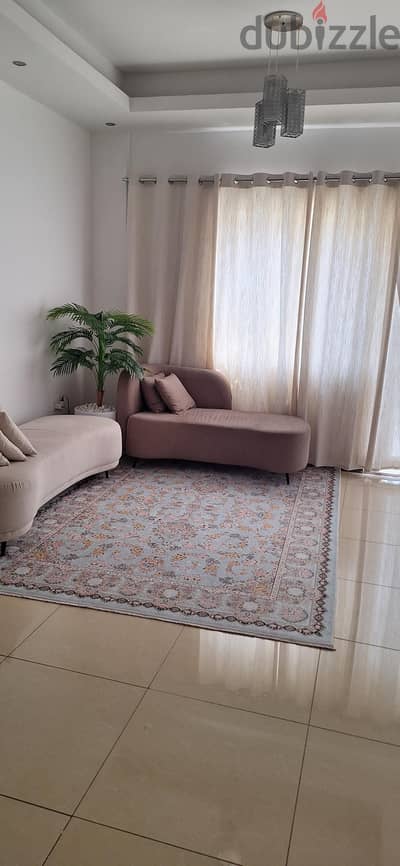 Sofa set with carpet