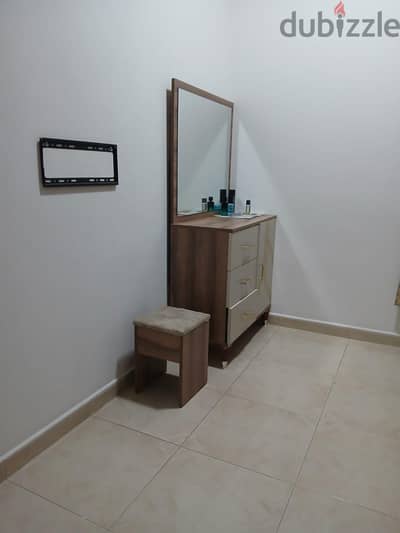 Single room with attached bathroom