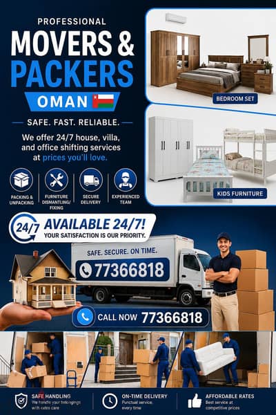 All Over Oman Mover & shifting