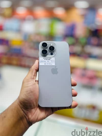 Apple - iPhone 16 Pro Max-1 TB- Fine device -91% BH ايفون