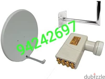 satellite dish antenna technician selling nilsat arbsat Airtel