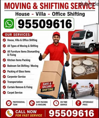 packers & Transport services best price in Muscat