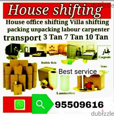 packers & Transport services best price in Muscat