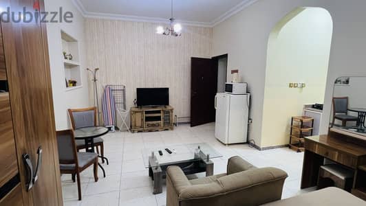 Fully Furnished Studio Room For Rent Al Azaiba nearby Al  Meera Hy
