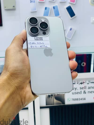 Apple - iPhone 15 Pro -512 GB - Super device for sale ايفون