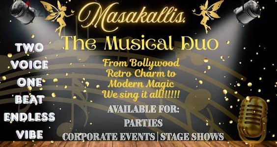 Bollywood singers - masakalli the musical duo