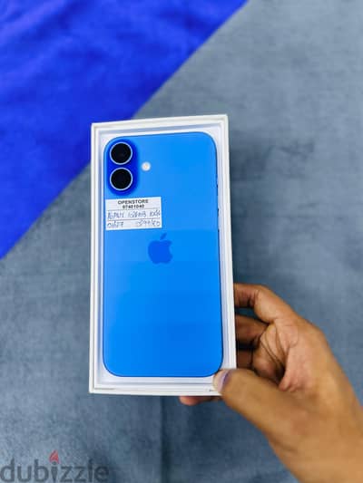 Apple - iPhone 16 Plus-128 GB - Great , warranty 1/27 , Box ايفون