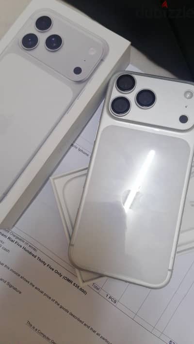 iphone 17 pro max ( 4 months warranty) Arabic version