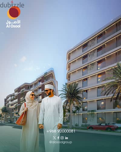 Freehold Luxury Investment! 2 BHK in Muscat Hills Pool & Garden Views.