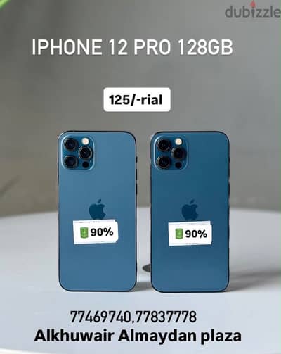 Apple - iPhone 12 Pro 128 GB - Fine and smooth working condition