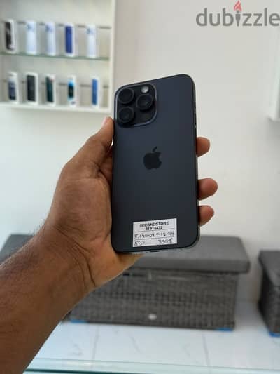 Apple - iPhone 15 Pro Max 512 GB - ايفون - Super and Best condition