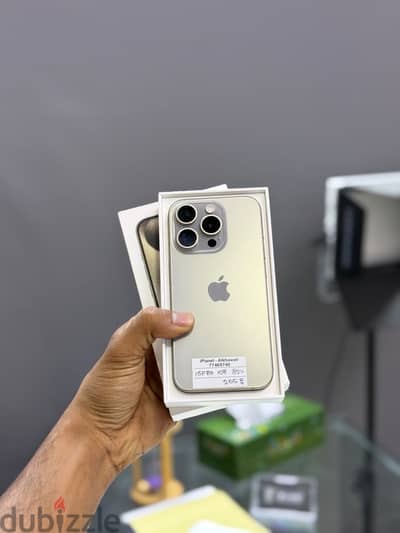 Apple - iPhone 15 Pro 128 GB - ايفون - Best condition - No complaints