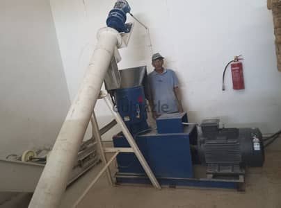 معدات مصنع أعلاف كاملة