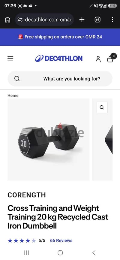 20 KG DUMBBELLS