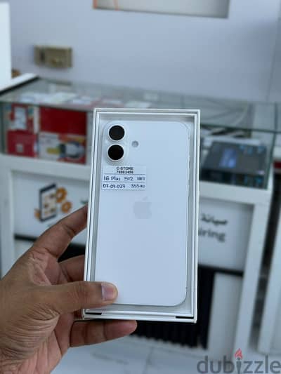 Apple - iPhone 16 Plus-512 GB - All super with box ايفون