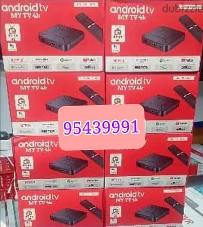 new WiFi android TV box all international live TV channel one year