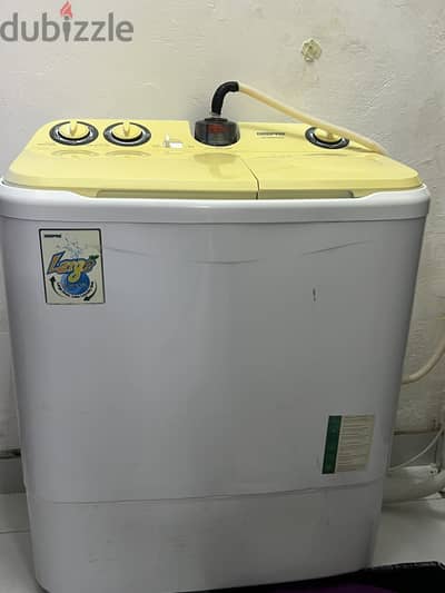 Semi automatic washer