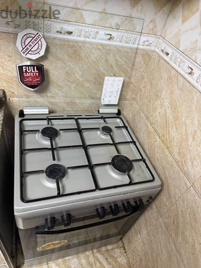 Cooking range slightly used