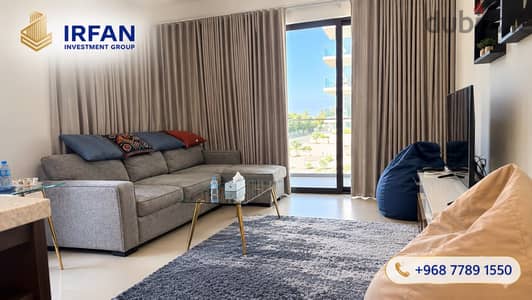 Ready-to-move-in, freehold one-bedroom unit at Al Mouj.