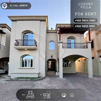 AL HAIL NORTH | BEAUTIFUL 4+1 BR VILLA FOR RENT