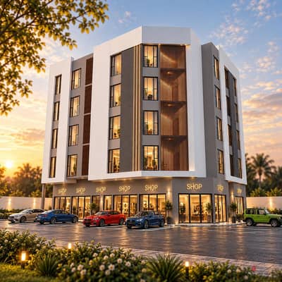 مبنى البر مقابل جامع البر مرتفعات الاولى