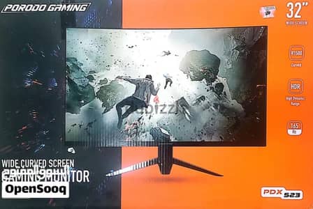 Porodo Gaming Monitor 32 Inch 165HZ