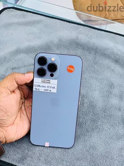 Apple - iPhone 13 Pro Max -512 GB - All Good device ايفون