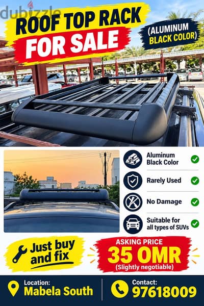 Roof top rack for sale