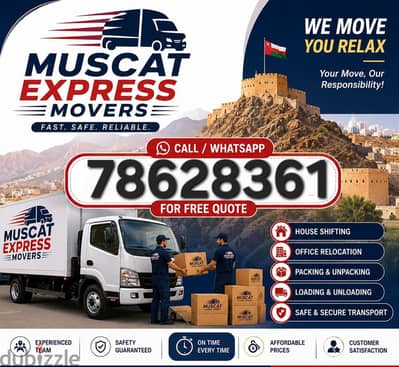 Professional House Shifting Best Mover Service all Oman