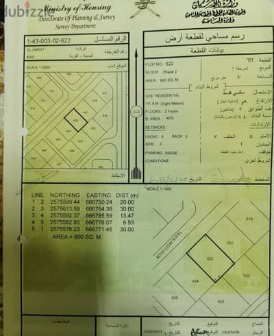 FOR SALE | Residential Land in Baie – Al Amerat 