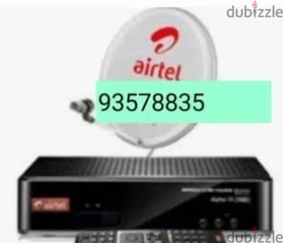 Nilsat arabsat dish Airtel  tata sky all satellites technicians