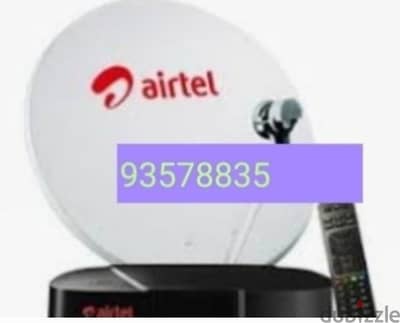 Nilsat arabsat dish Airtel pakast tata