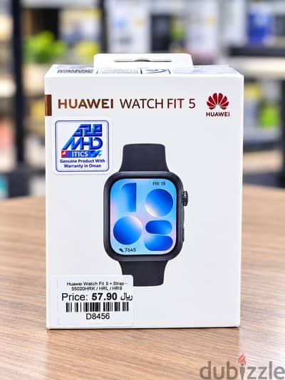 Brand New Huawei Watch Fit 5 in Oman | Health Monitoring