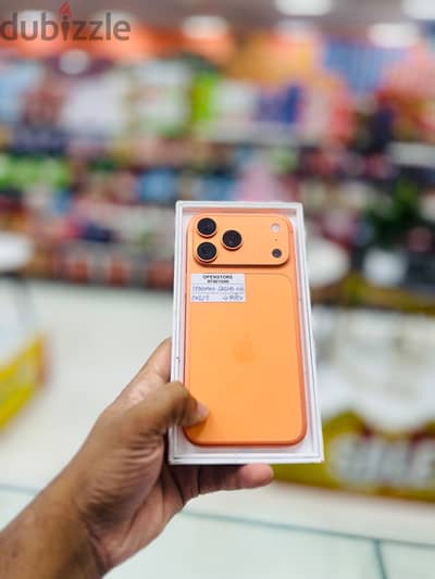 Apple - iPhone 17 Pro Max -256 GB - Good phone - warranty 5/27 ايفون