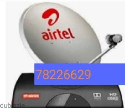 Nilsat arabsat dish Airtel  tata