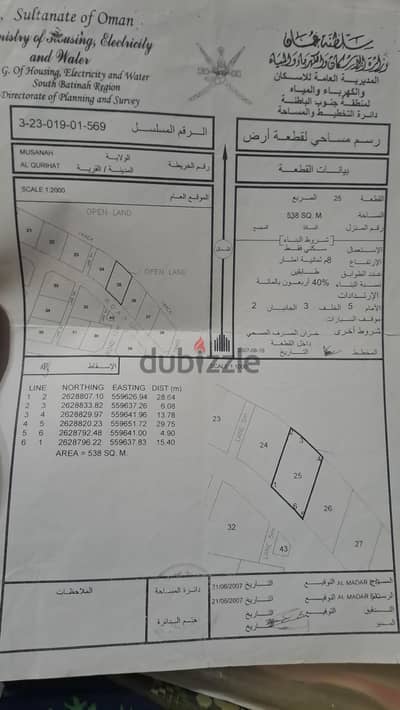 أرض ف القريحات مساحة جيدة قريبة من كل الخدمات وقريبة من الشارع العام