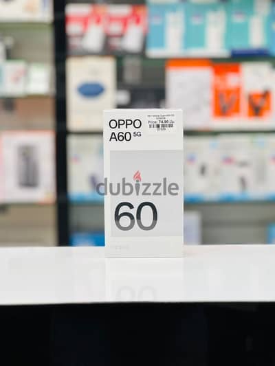 Brand New Oppo A60 5G in Oman | 256GB Storage | Call: 94777095